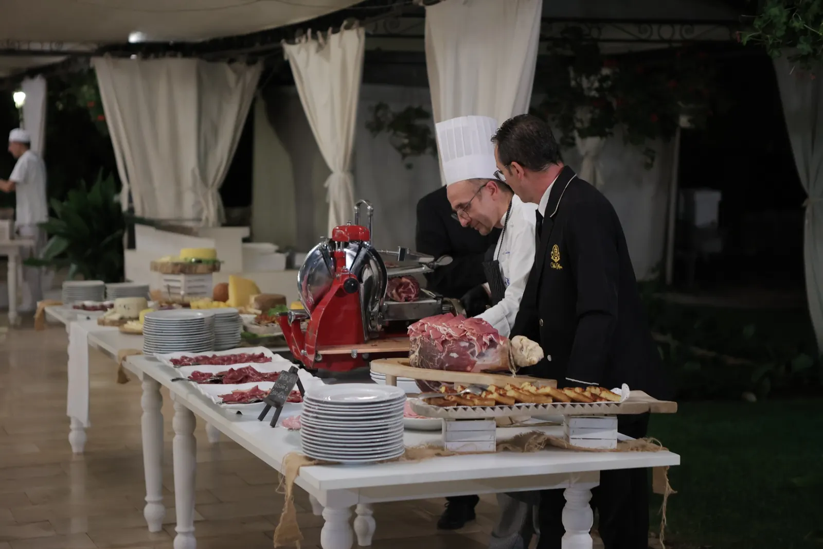 Angolo del salumiere al buffet