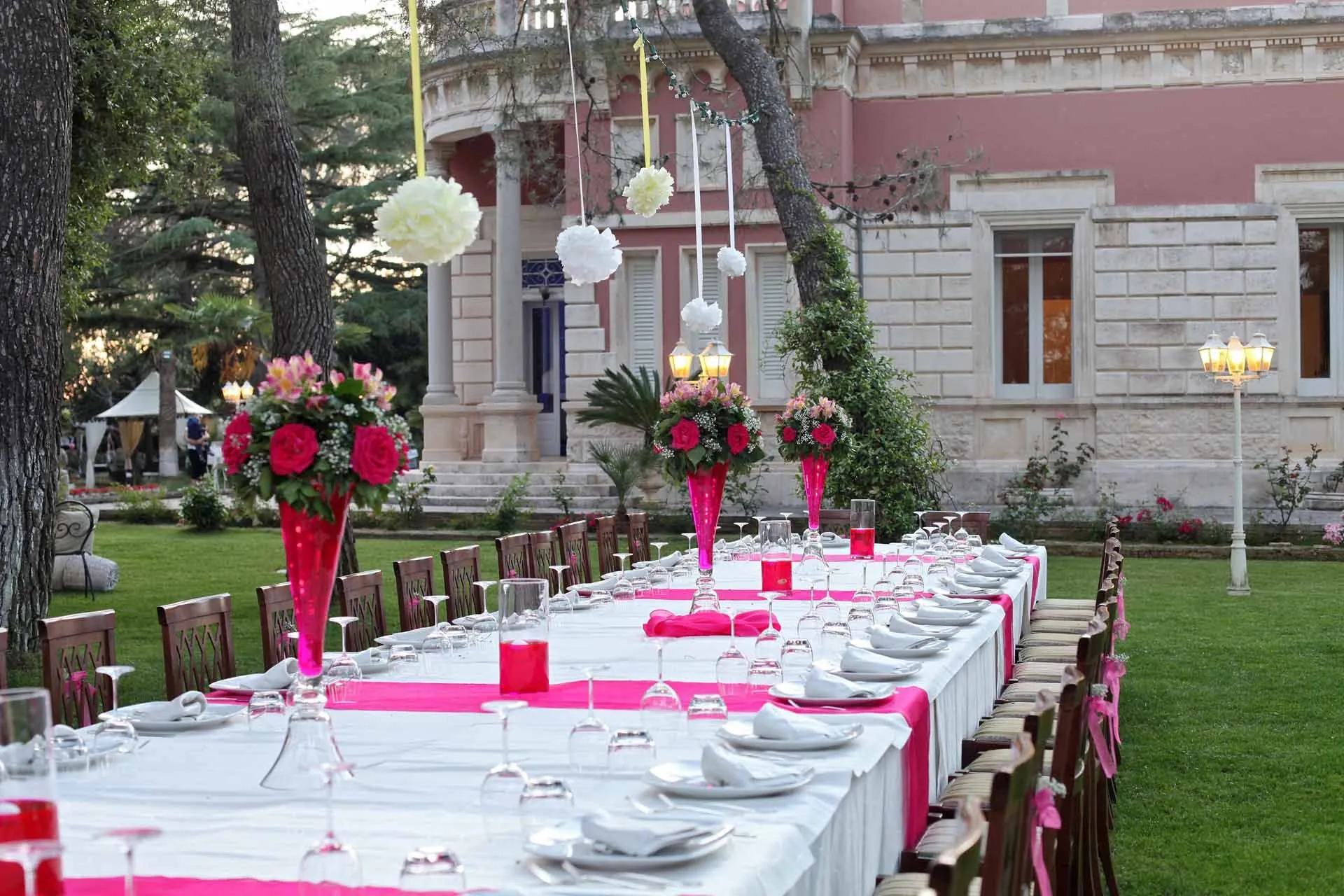Location per matrimoni in Puglia: spazi di Villa Maria a Castellana Grotte